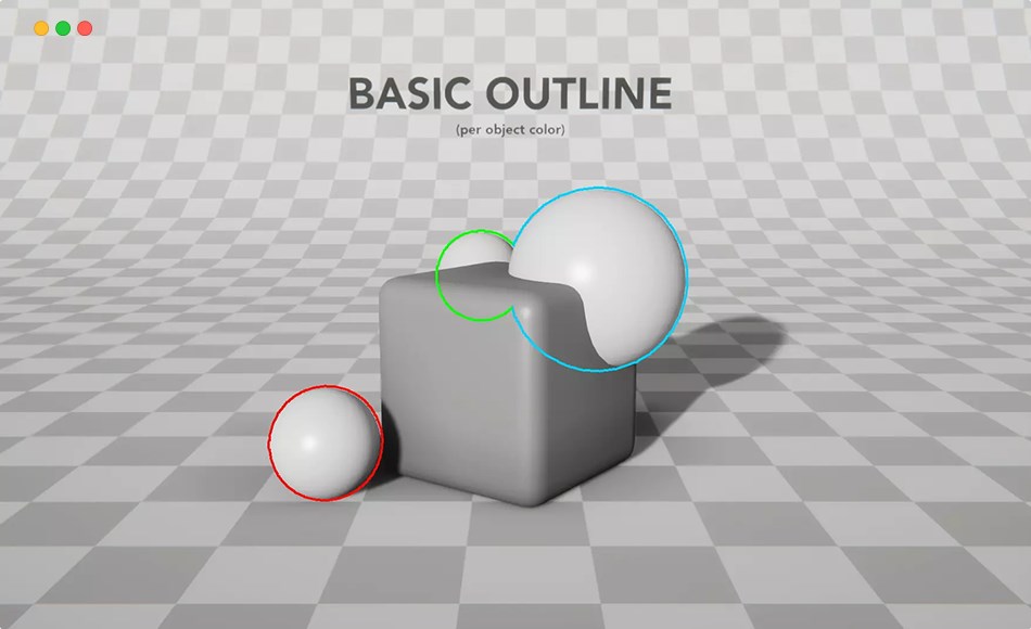 Unity资产 – 轮廓高亮插件 hdrp outline