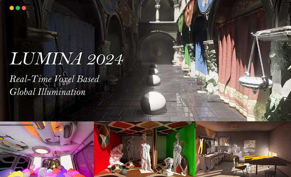 Unity插件 – 实时体素全局照明 LUMINA GI 2024: Real-Time Voxel Global Illumination