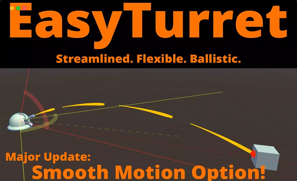 Unity插件 – 炮塔武器AI脚本 Easy Turret AI Script