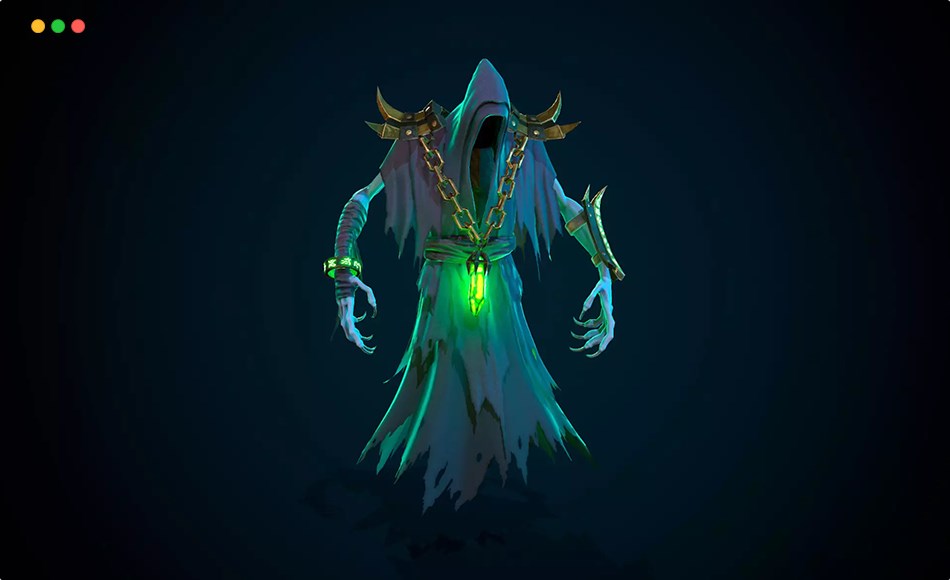 Unity角色 – 巫妖角色 Lich Character