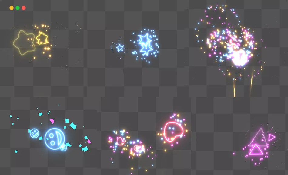Unity特效 – 烟花特效 Fireworks Effect 2D