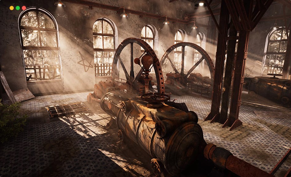 Unity场景 – 废弃工厂 Abandoned Factory (Factory, Warehouse, Industrial Factory, Industrial Warehouse)