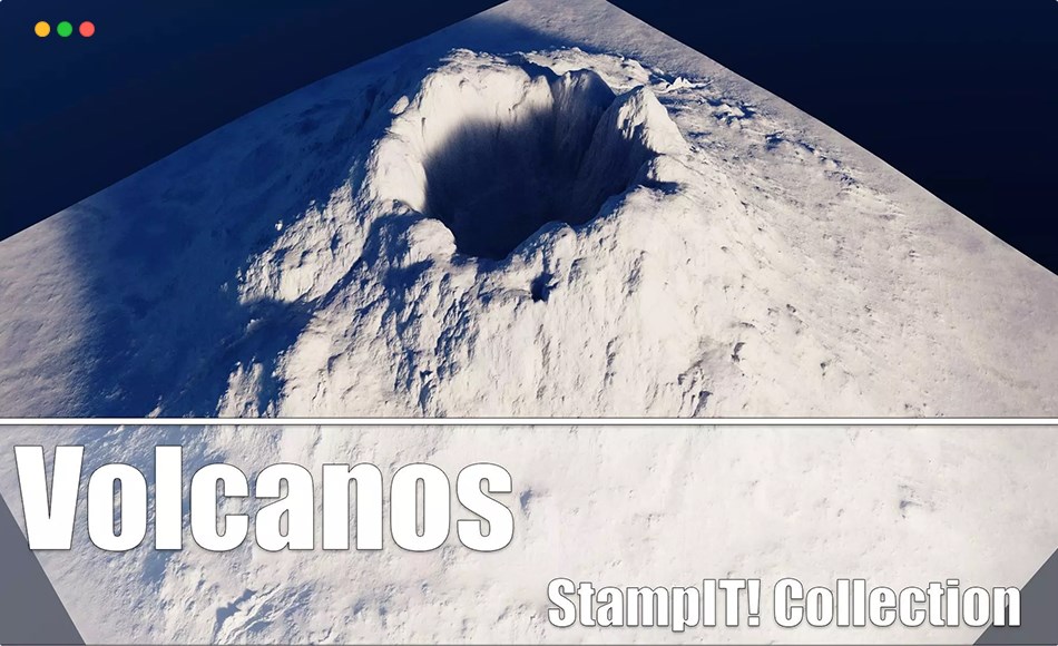 Unity资产 – 火山地形 Volcanos – StampIT!