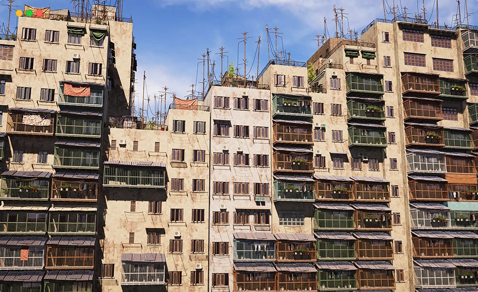 Unity资产 –  模块化九龙寨城 KOWLOON WALLED CITY