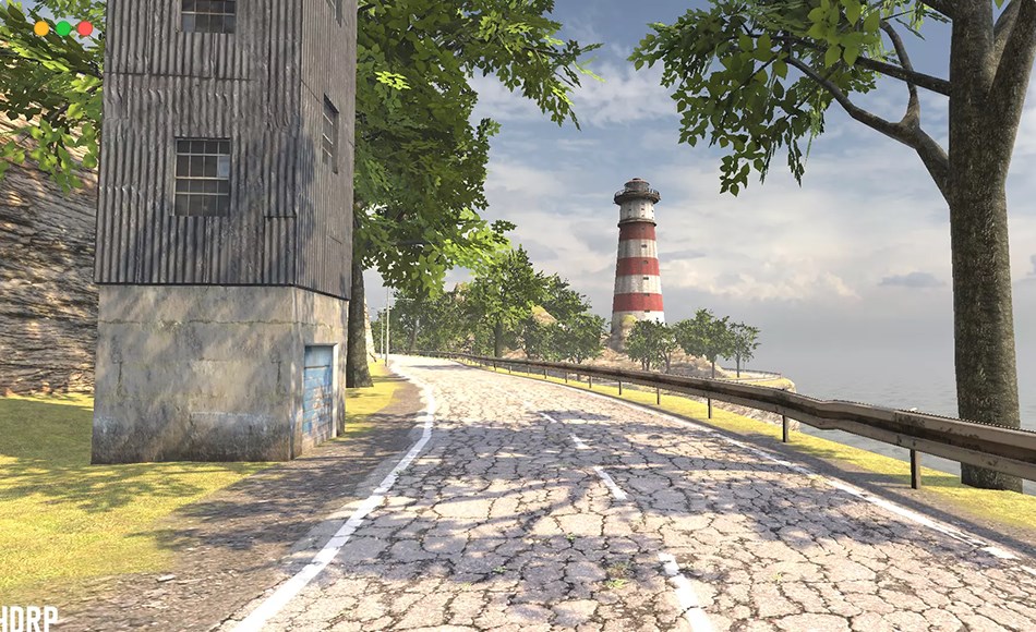 Unity资产 – 海岸线景观赛道 Coast Landscape Racing Track