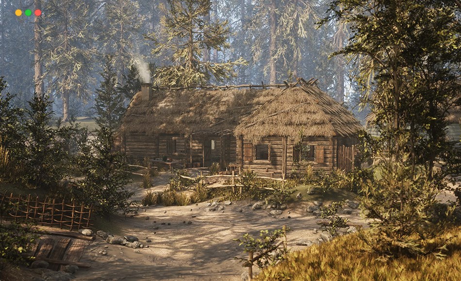 Unity场景 – 模块化中世纪村庄 Modular Medieval Village (Village, Medieval Village, Medieval Town, Town)