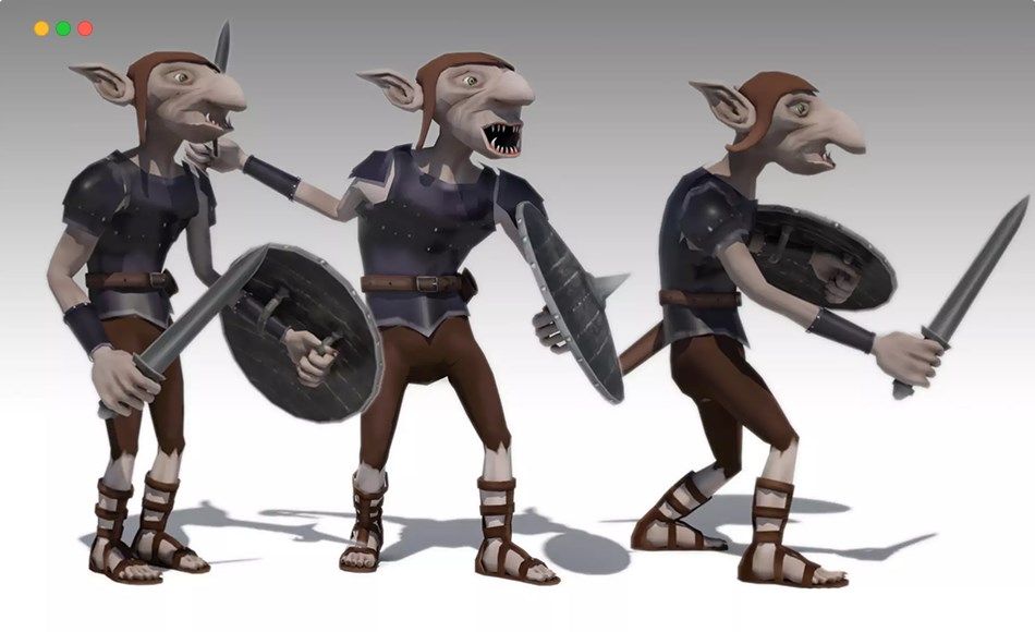 Unity角色 – 哥布林 Goblin Animated