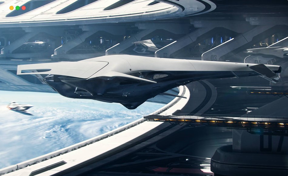 【中文字幕】Blender教程 – 星舰飞船设计 Starship Design