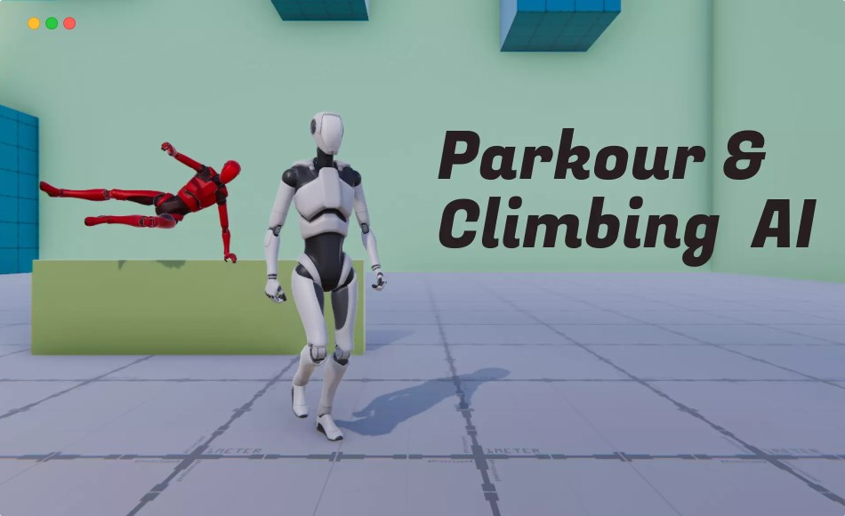Unity插件 – 智能角色跑酷和攀爬 FS Parkour And Climbing AI Unity插件 – 智能角色跑酷和攀爬 FS Parkour And Climbing AI