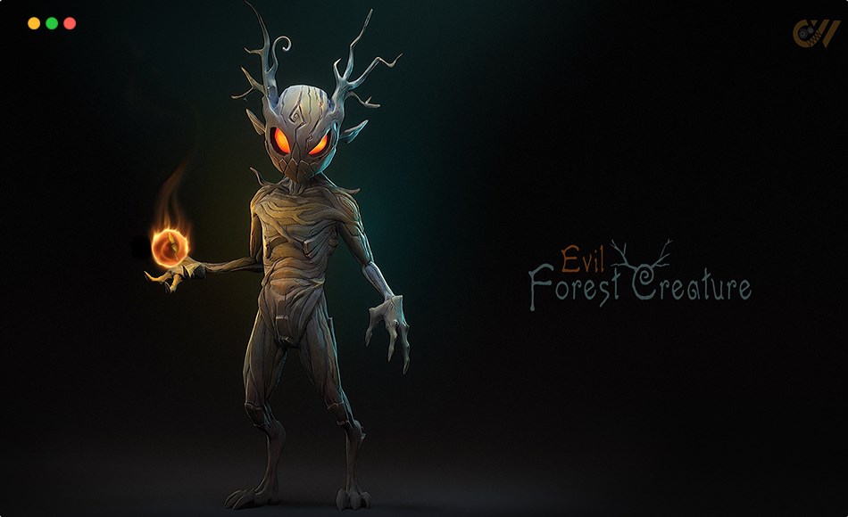【UE5】邪恶的森林生物 Evil Forest Creature