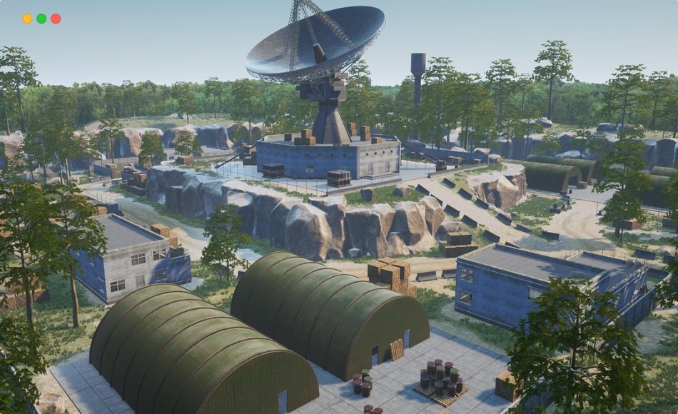 【UE5】苏联模块化军事环境包 Soviet military modular environment pack