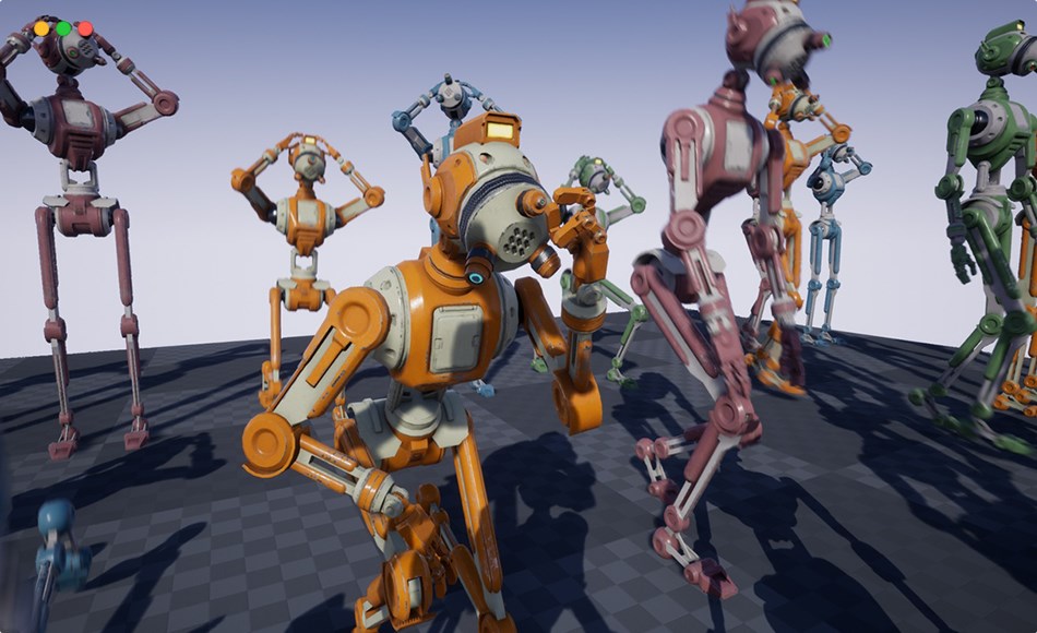 【UE5】科幻机器人 SCI FI ROBOTS PACK VOL 1