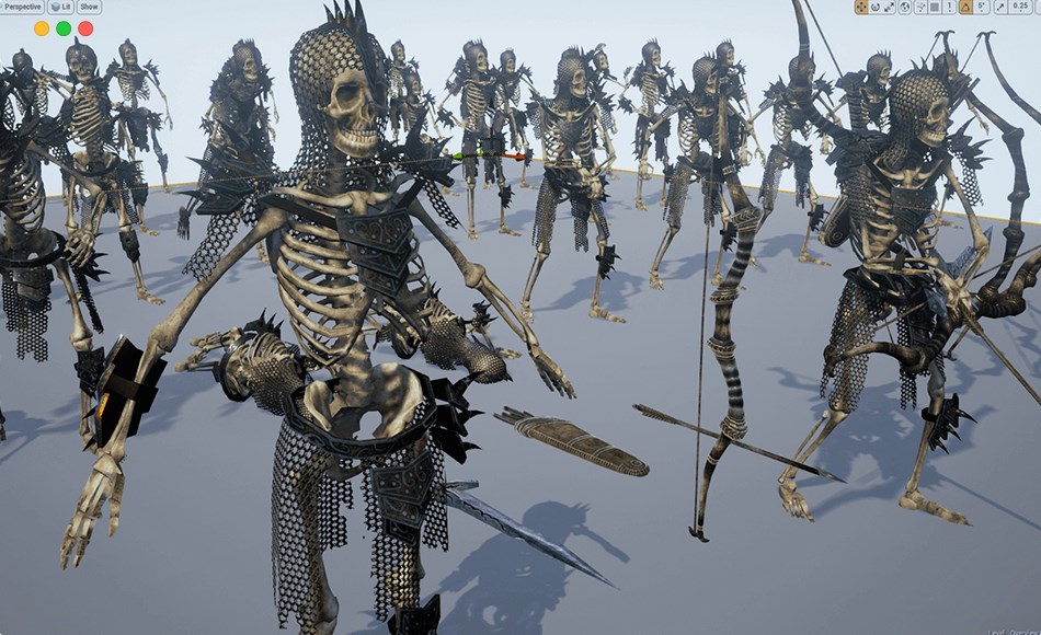 【UE5】骷髅军团 Skeleton Army