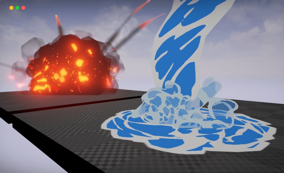 【UE5】风格化卡通特效 Simple Cartoon FX 2