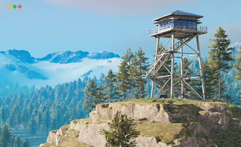 Unity资产 – 瞭望塔 Lookout Tower