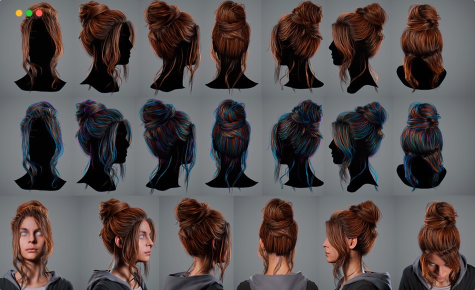 【中文字幕】Maya教程 – 大师级游戏毛发制作 Hair Creation for Games