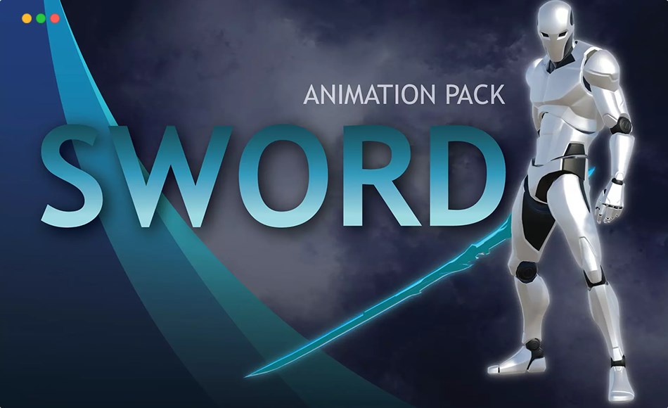 Unity动画 – 剑术格斗动画 Sword Animations Pack