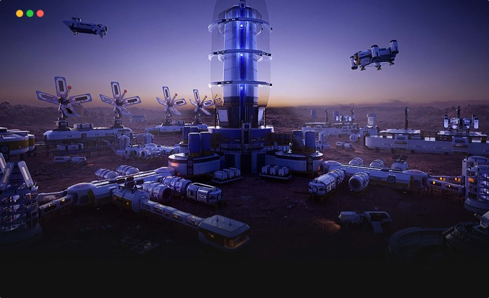 Kitbash3D – 迈向米涅瓦的任务 Mission to Minerva