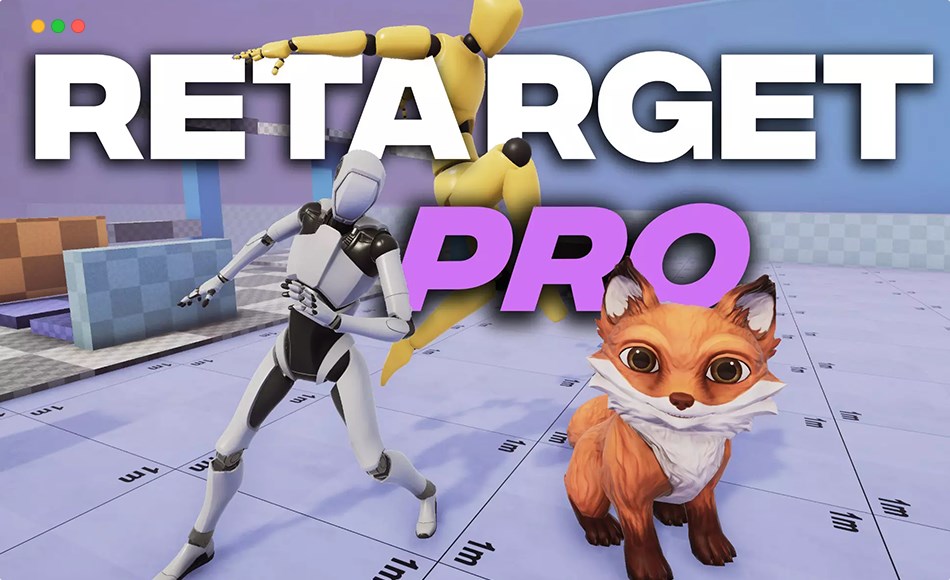 Unity插件 – 动画重定向 Retarget Pro