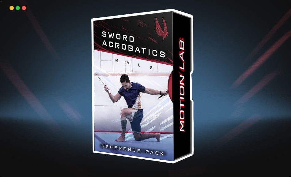 男性角色舞剑动作参考视频 SWORD ACROBATICS MALE – reference