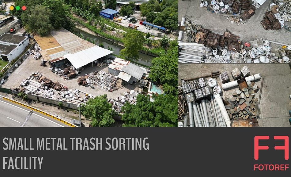 52 张金属垃圾分类参考照片 52 photos of Small Metal Trash Sorting Facility