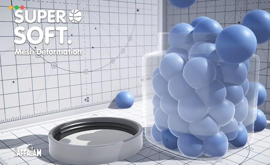 Unity插件 – 果冻效果变形插件 Supersoft – Jelly Mesh Deform