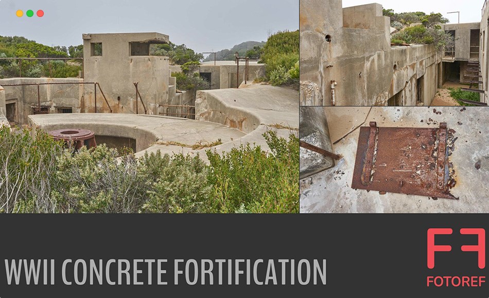 137 张战争碉堡参考照片 137 photos of WWII Concrete Fortification