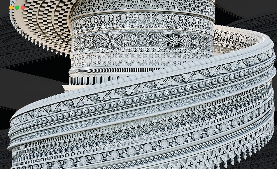 Blender插件 – 装饰品生成器 Ornament Generator