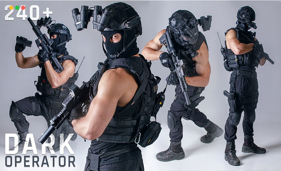 240 张黑暗特工角色参考照片 240+ Dark Operator | Reference Photos for Character Concept Art & Illustrations