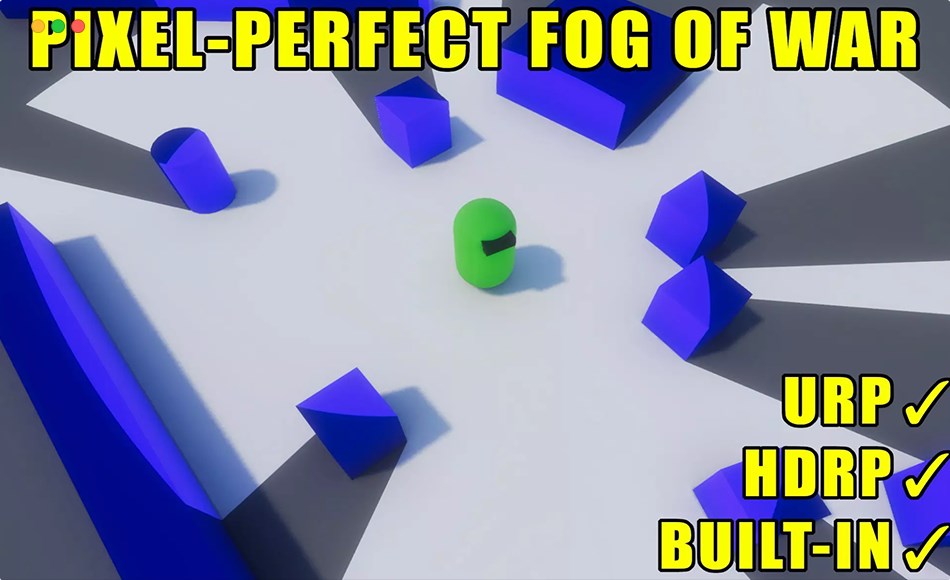 Unity插件 – 战争迷雾效果 Pixel-Perfect Fog Of War Unity插件 – 战争迷雾效果 Pixel-Perfect Fog Of War