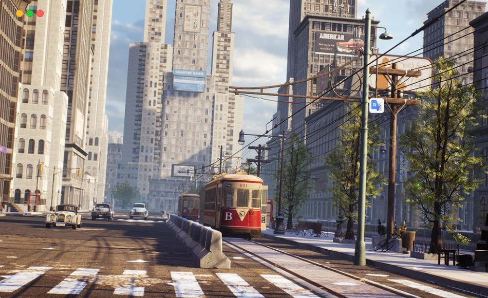 【UE4/5】20世纪50年代纽约市城市环境 1950s NYC Environment Megapack ( 1950s 50s nycs NYCity Environment Packs Urban )