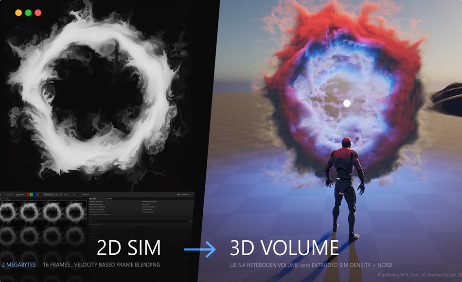 【UE4/5】流体特效工具 Fluid Ninja VFX Tools