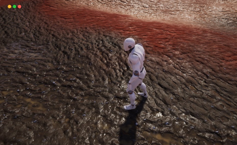 【UE5】泥泞材质 Muddy Materials