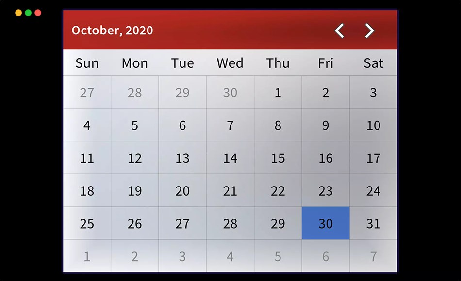 Unity插件 – 日历插件 Date Picker Pro – Calendar for Unity
