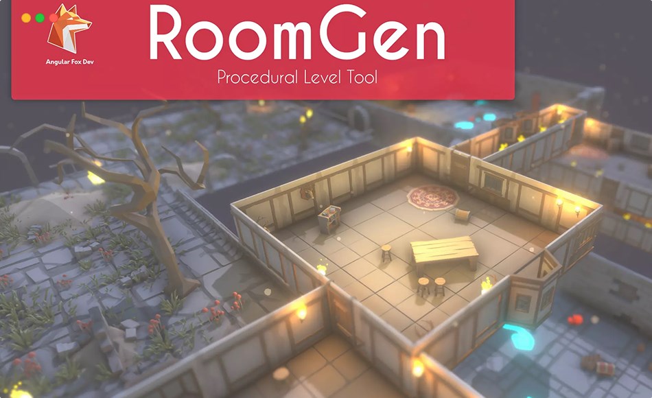 Unity插件 – 程序化关卡生成器 RoomGen – Procedural Generator