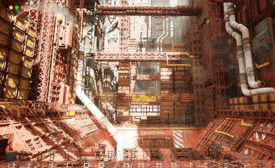 【UE5】科幻高城环境 Sci Fi High City