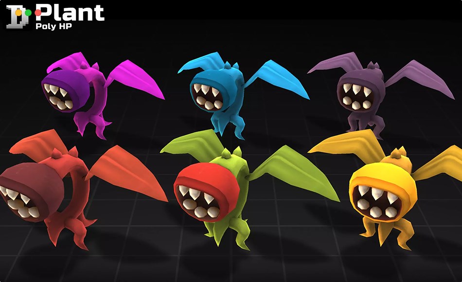 Unity角色 – 卡通植物角色 Poly HP – Plant