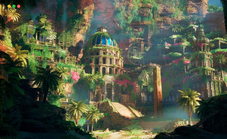 【UE4】风格化失落的天堂 Stylized Lost Paradise