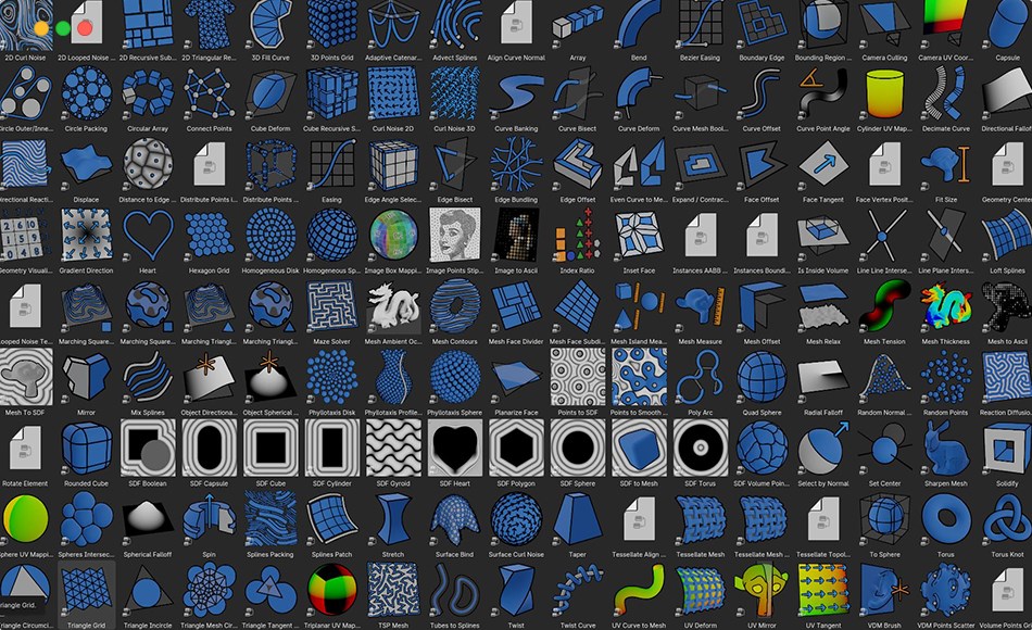 Blender插件 – 几何节点工具集 Higgsas Geometry Nodes Toolset