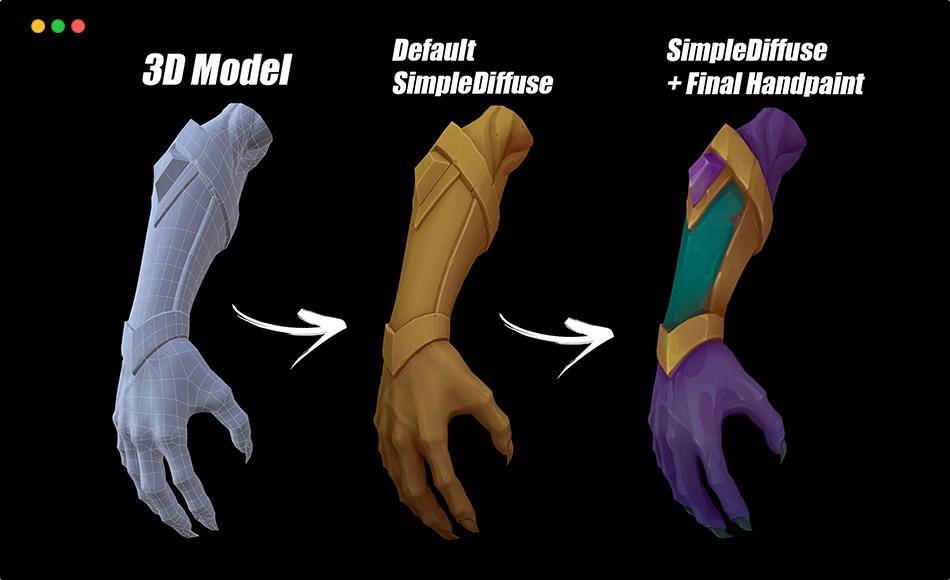 Substance插件 – 简易纹理生成器 SimpleDiffuse – Easy Texturing