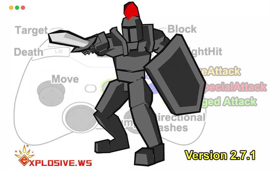 Unity动画 – 骑士战士动画包 Knight Warrior Mecanim Animation Pack