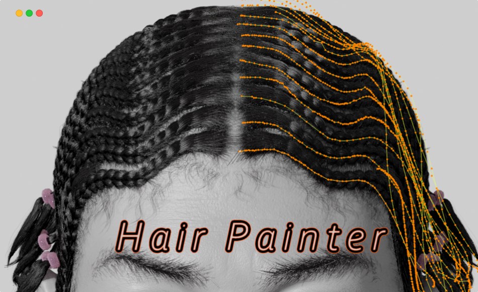 Blender插件 – 发型设计插件 Hair Painter