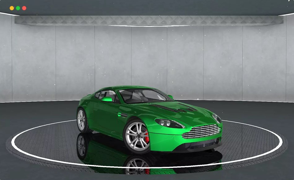 Unity场景 – 车库展厅 Car Garage/Showroom – Mobile Friendly