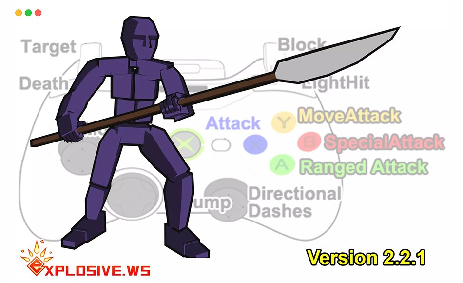 Unity动画 – 长矛战士动画 Spearman Warrior Mecanim Animation Pack