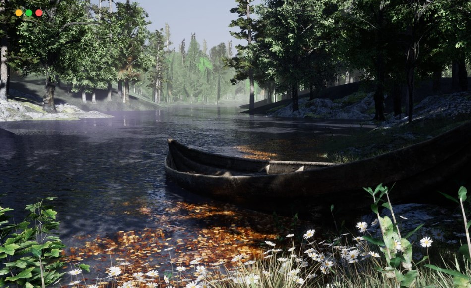 【UE5】森林深处 Shady Forest