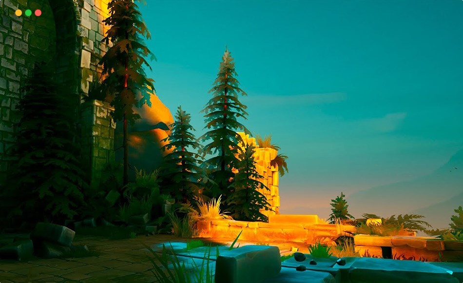 【中文字幕】UE4教程 – 构建风格化场景环境 Building a Stylized Environment VOLUME 2