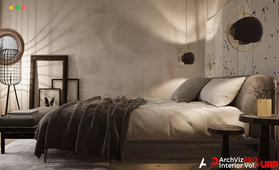 Unity资产 – 建筑可视化项目 ArchVizPRO Interior Vol.7 URP