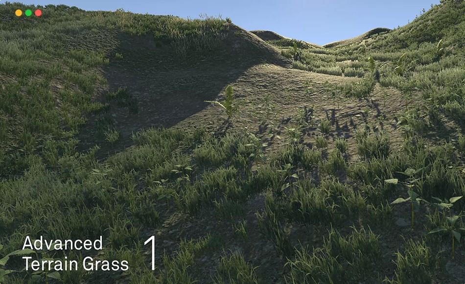 Unity地形 – 草地地形 Advanced Terrain Grass