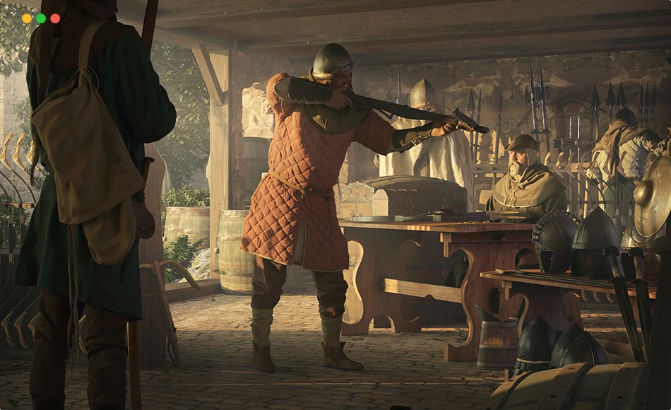 模型资产 – 中世纪军械库资产 Armory – 10-14th Century