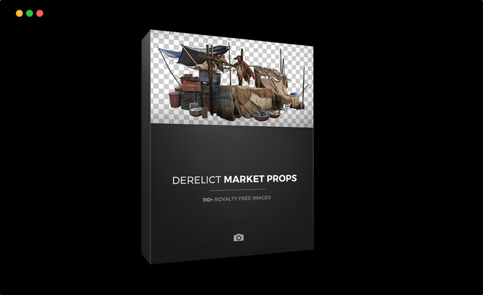 废弃的市场道具 Derelict Market Props